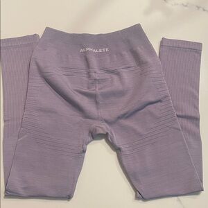 Alphalete Lilac Seamless High-Rise Leggings
